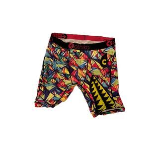 Ethika Jaws Stained Glass Compressn Bxr Brf Shorts Mens Lar